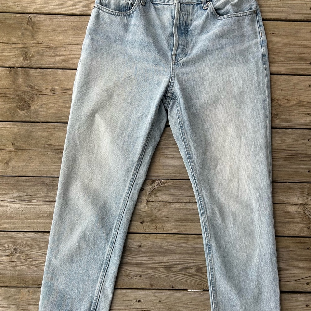 Everlane Light Blue Straight Leg Jeans